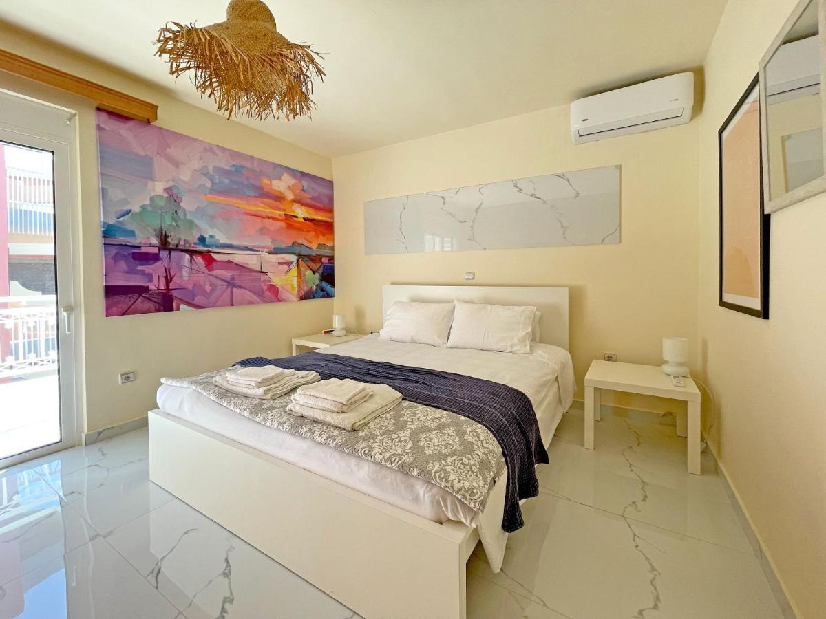 New Luxurious Apartment - 1 Minute From Elli Beach Rhodes City ภายนอก รูปภาพ